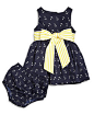 Ralph Lauren - Infant's Anchor Dress & Bloomers Set
