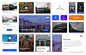 17 枚网页卡片界面UI设计作品网页设计官网介绍页首页素材资源模板下载