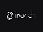 Incode logo animation outlines lines deconstructed circle incode brand agency animation logo