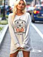 Ain’t No Laws Against These Claws Halloween Sweatshirt Dress