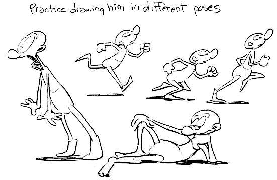 Cartoon Body, Drawing Cartoon Faces, Basic Drawing, 12 Principles Of ...