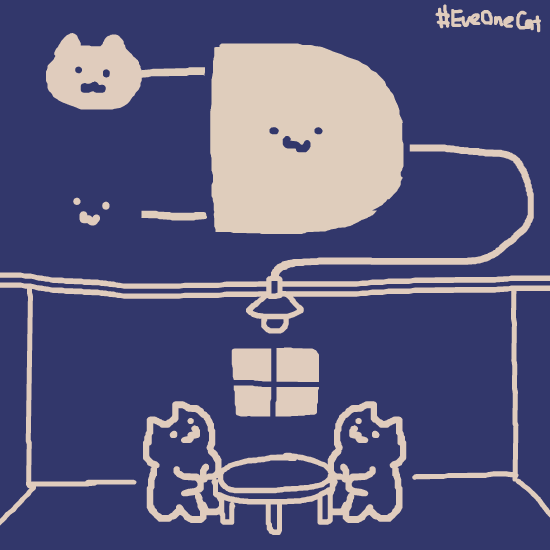 插画丨魔性猫又双叒叕来了这波gif又萌又神经笑cry