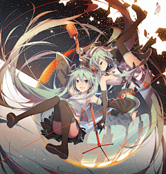 鱼靥采集到初音      v家