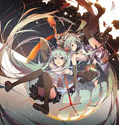 miku~  「Happy 3.9」  Pixiv ID：61818662  kieed（可放大）