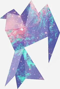 原宿星空千纸鹤高清素材 设计图片 页面网页 平面电商 创意素材 png素材