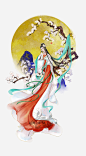 玉兰亭亭_LaoMiao老喵__插画师作品_涂鸦王国gracg.com