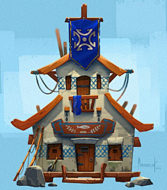 莉娜Chan采集到Building-道具Item