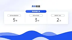 层级关系3项PPT图文页