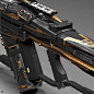 Concept scifi laser wapoon thing, Vytautas Vizbaras : this does "pew pew"