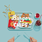 LINE FRIENDS Burger&Chips Edition : Let’s go eat something delicious #LINEFRIENDS #BurgerandChips #Snackparty\nLINE FRIENDS Burger&Chips Edition