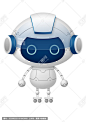 卡通IP吉祥物机器人形象