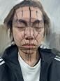 头像块面朝向你清楚了吗？