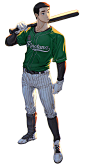 Baseball boy, Rinotuna : Light study, baseball boy
