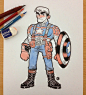 Captain America by eduardovieira