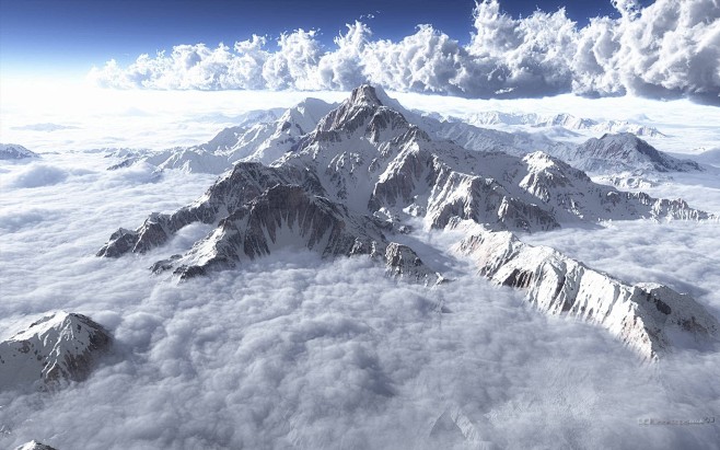 #冬天背景# @艺鱼视觉