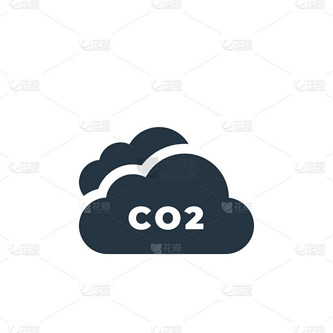 公司图标。字形图标用于网站设计和移动，应用程序开发，打印。Co图标从充满自然灾害收集孤立的白色背景.