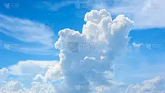 动态天空和云与复制空间。抽象的壁纸