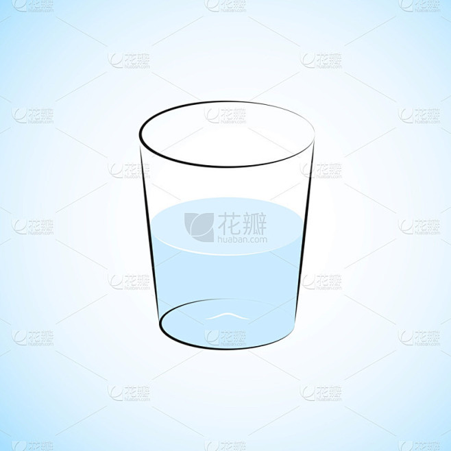 半满杯水
