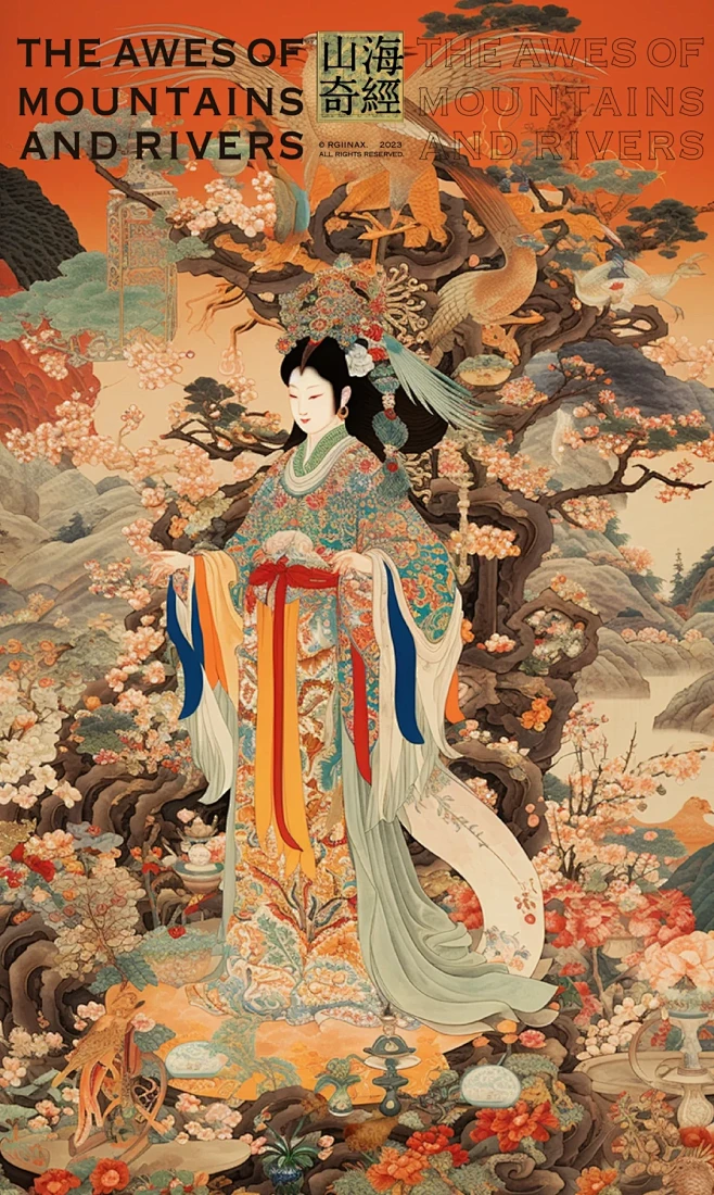 西王母·王母娘娘·月神崇拜·道教女神·山海经 - 小红书-花瓣网