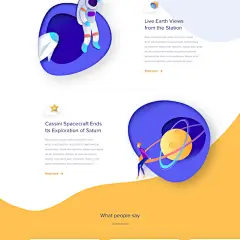 Glax - landing page
by Outcrowd