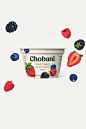 Blended Greek Yogurt | Mixed Berry Cup | Chobani® : Strawberries, blackberries, blueberries, and raspberries mingle and mix their sweet and tart flavors with creamy Chobani® Greek Yogurt.