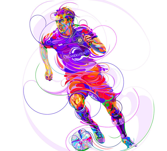 color sport soccer f...