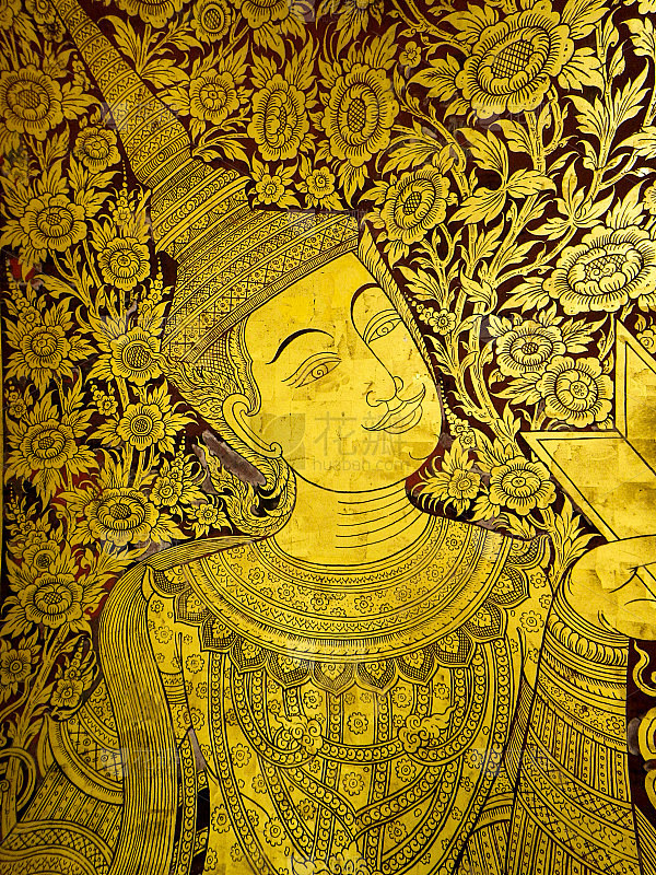 翡翠佛寺壁画，曼谷大皇宫