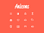 Anicons Practice icon line icon glyphs anicon animated icon ios icon mobile gif animation interaction ux