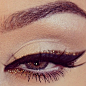 black and gold liner