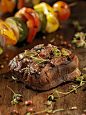 Juicy Fillet Steak with Fresh Herbs