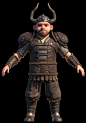 Character - Viking, Hippolyte Pitoiset : I recently watch How to train your dragon 3 and I really liked the style of it that's why I wanted to do my own character ! <br/>I had a lot of fun and I learnt a lot during this project !<br/>I did the