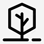 雪松树花园大自然 标识 标志 UI图标 设计图片 免费下载 页面网页 平面电商 创意素材