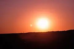 那一天，夕阳西下