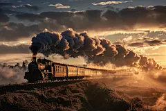 铁路高铁动车图片摄影图