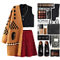 #Fall #fall2015 #fallstyle #ankleboots #cardigan #skirt #Leather #Hipster
http://www.romwe.com/Single-breasted-Flare-Red-Skirt-p-122869-cat-682.html?utm_source=polyvore&utm_medium=contest&url_from=SKU:RSKI150803053