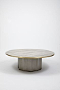 Normandie Cocktail Table in Grey Washed Oak by Lawson-Fenning