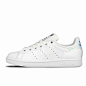 ADIDAS/阿迪达斯stansmith反光镜面尾彩虹尾休闲板鞋AQ6272-tmall.hk天猫国际