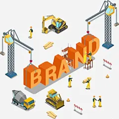 搭建商标牌的矢量工人ai免抠素材_新图网 https://ixintu.com 矢量人物 卡通人物 人物插画 人物 商标牌 搭建