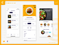 Foode - Food Order Mobile App UI Kit food order food app ios figma vector sketch ui kit app mobile design creative capi foode