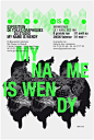 Exposition "My Name is Wendy" Flyer: by My Name is Wendy