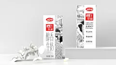 【氙品牌】龙丹《嘿！草原》纯牛奶包装设计-古田路9号-品牌创意/版权保护平台