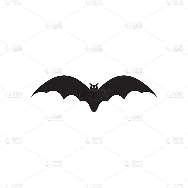 Bat图标设计矢量孤立