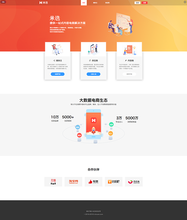 米选 | 一站式内容电商服务平台