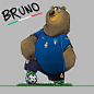 Bruno (Unofficial Azzurri’s Mascot for Euro 2020 Tournament)