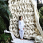 Extreme Knitting : 她用巨型的毛衣针织出了 生活圈 展示 设计时代网-Powered by thinkdo3