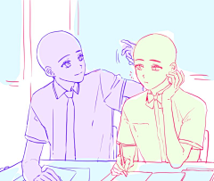 双人互动插画模板构图参考-花瓣网|陪你做生活的设计师 | rtist : トレス素材 Twitter ：gentei_sozai
