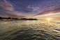 Free stock photo of sea, dawn, landscape, sunset