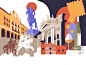 alessandria calendar Food  ILLUSTRATION  italia Italy Landscape piedmont Turismo wine
