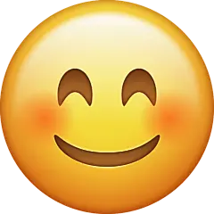 Download Smile Emoji [Iphone IOS Emoji PNG]