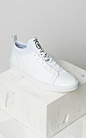 WHITE K-City Trainers for unisex KENZO